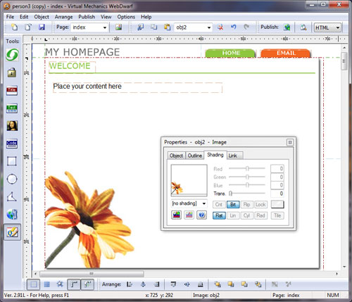 Web Design Software For Windows Vista